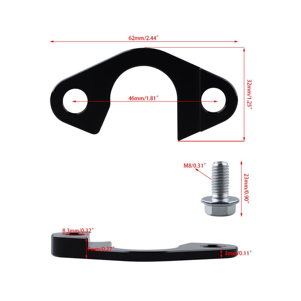 Steel Billet Oil Pump Hose Support Kit for GEN III/IV LS Engines (LS1, LS2, LS3, LS6)