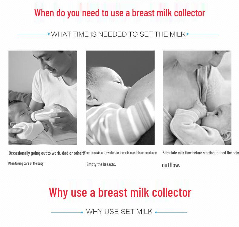 All-Silicone Manual Breast Pump & Milk Collector