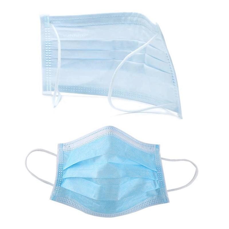 Buy Disposable Masks 3layer Comfortable To Protect The Nose And Mouth