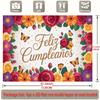Party Backdrop Floral Flat Events Wedding Coming Ceremony Four Season Entryway Photo Background Decor Front Door Decor