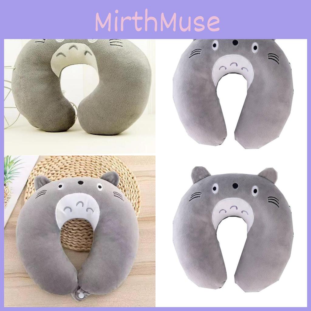 Cartoon Totoro U Shape Pillow For Office Rest Napping With Polyester Fiber Fill