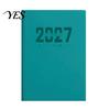 Foreign Trade Business Planner 2027 A5 Daily Planner, 365 Day Time Management Schedule Notebook Portable Agenda for Work Study, Imitation Leather