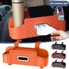 Multifunctional Car Back With Plastic Storage Box And Cup Holder For Travel Thing