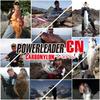 DUEL HARDCORE Carbon Nylon Line HARDCORE POWERLEADER CN 50m Clear H3336 130Lbs. 130LbS.