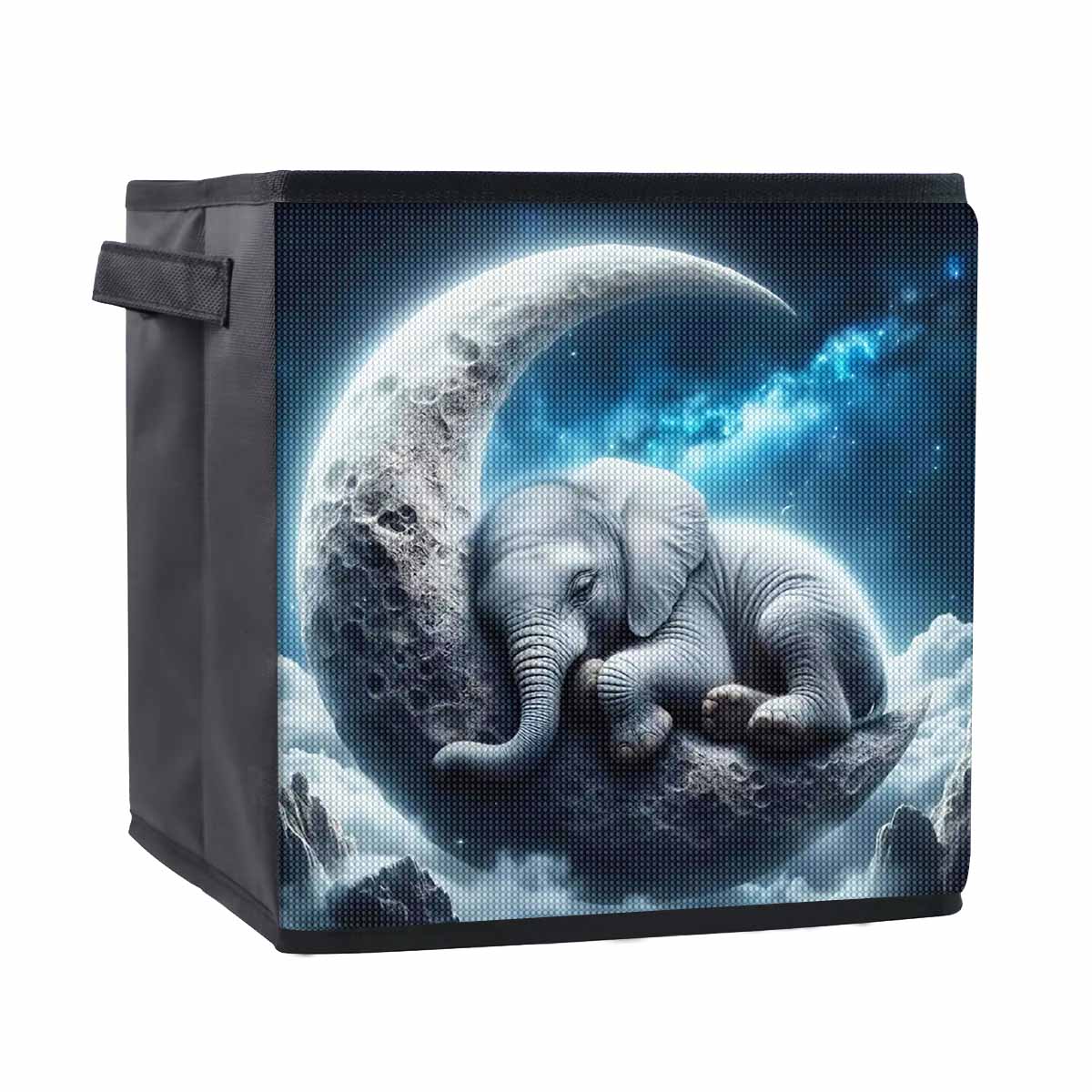 

Слон на Луне 5D Алмазная Живопись Корзина для Хранения Полная Круглая Выкладка Мозаика Алмазная Вышивка Наборы для Вышивания Крестом Домашний Декор Домашний Декор 25cmx25cm