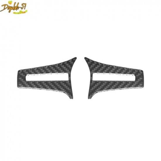 Carbon fiber Steering Wheel Accent Cover Trim Fit For Mercedes-Benz G-Class W463