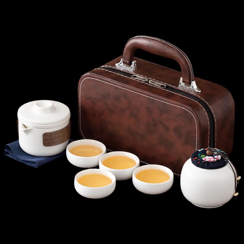 Portable Ceramic Tea Set