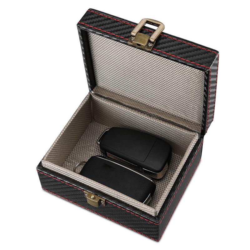 1Pc Mobile Phone Box Car Keyless Signal Blocker Anti-Theft Faraday Box Key Fob Protector Radiation-Proof Safety