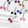 24PCS Muslim Hijab U-pin Pearl Clips Islamic Women Scarf Pin Fashion Accessories