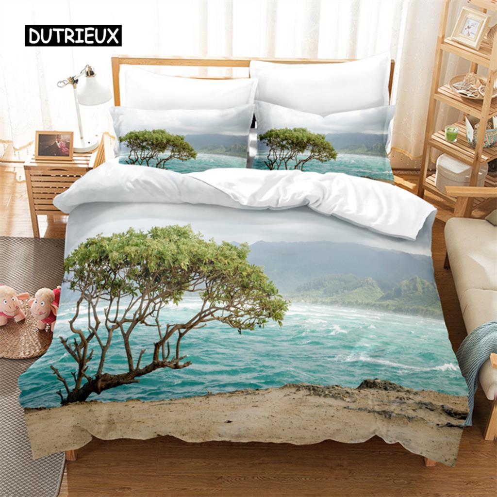 Cactus and Woods Bedding Set Duvet Cover Set 3d Bedding Digital Printing Bed Linen Queen Size Bedding Set Fashion Design