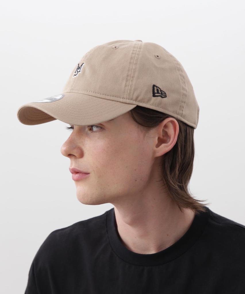 Manastash NEW ERA 9TWENTY MINI LOGO CAP, Mini Logo Cap for Women, F 386, Camel, 792-5974003