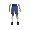 Nike Dri-FIT DNA Solid Color Lace-Up Quick-Dry Casual Basketball Shorts Kids shorts Blue FJ6802-455