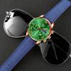 2PCS Set DEYROS Fashion Student Watch Business Men leather Strap Calendar Watch New Men Quartz Watch&Bracelet Men Gift