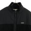 Xlarge Logo Print Full Zip Fleece Bore Jacket S Black Mesh Lining Men's Used