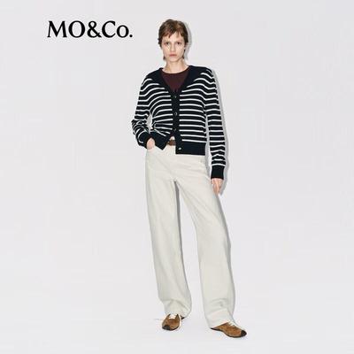 MO&Co. Gestreifter Blazer im britischen Stil