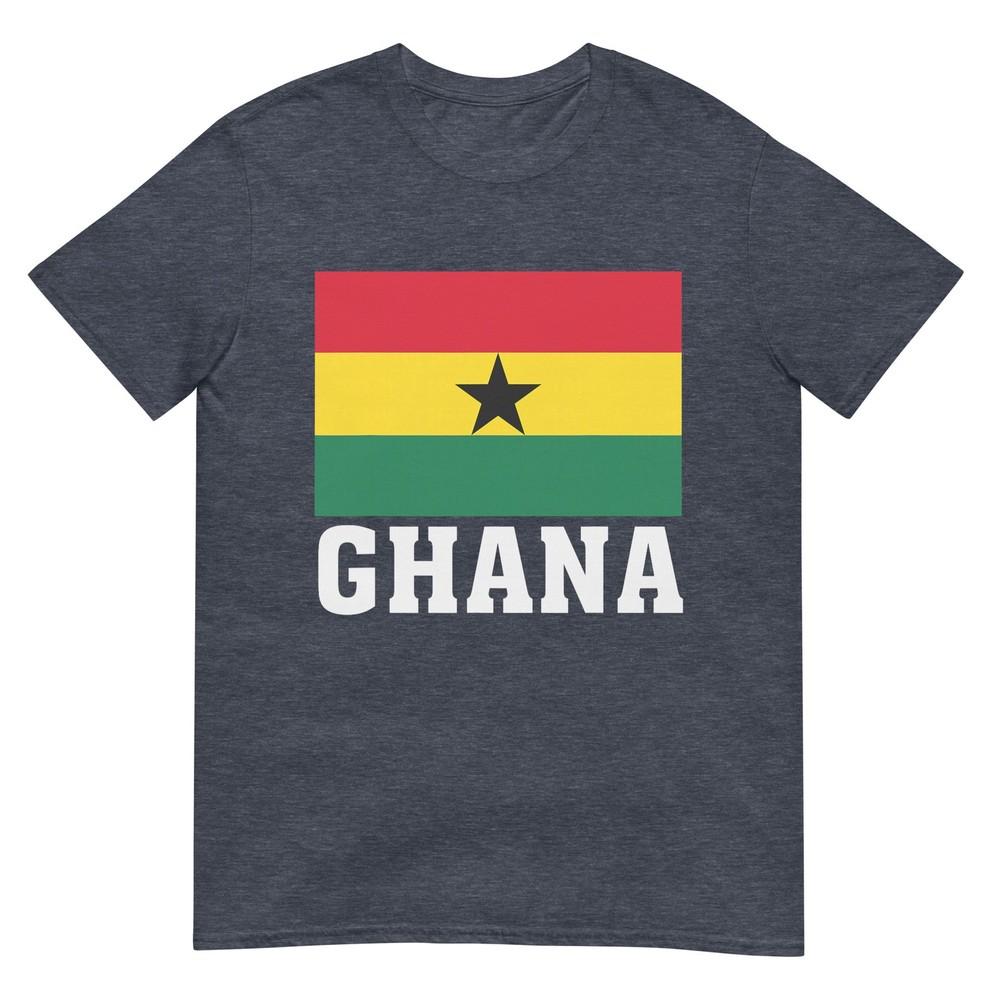 Ghana Flag Patriotic National Roots Souvenir Tshirt