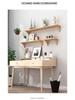 Solid Wood No-Punch Wall Shelf for Living Room or Bedroom - Snack Partition & Display