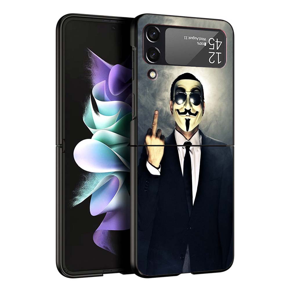 Man Suit Shirt Tie Phone Case For Samsung Galaxy Z Flip7 Flip6 5G Flip5 Flip4 Flip3 ZFlip 7 6 3 4 5 Shockproof Back Cover Galaxy