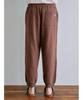Fleece Print Long Pants PMCP255994BRWL [HOMME]