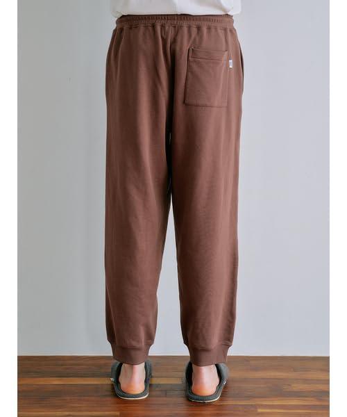 Fleece Print Long Pants PMCP255994BRWL [HOMME]
