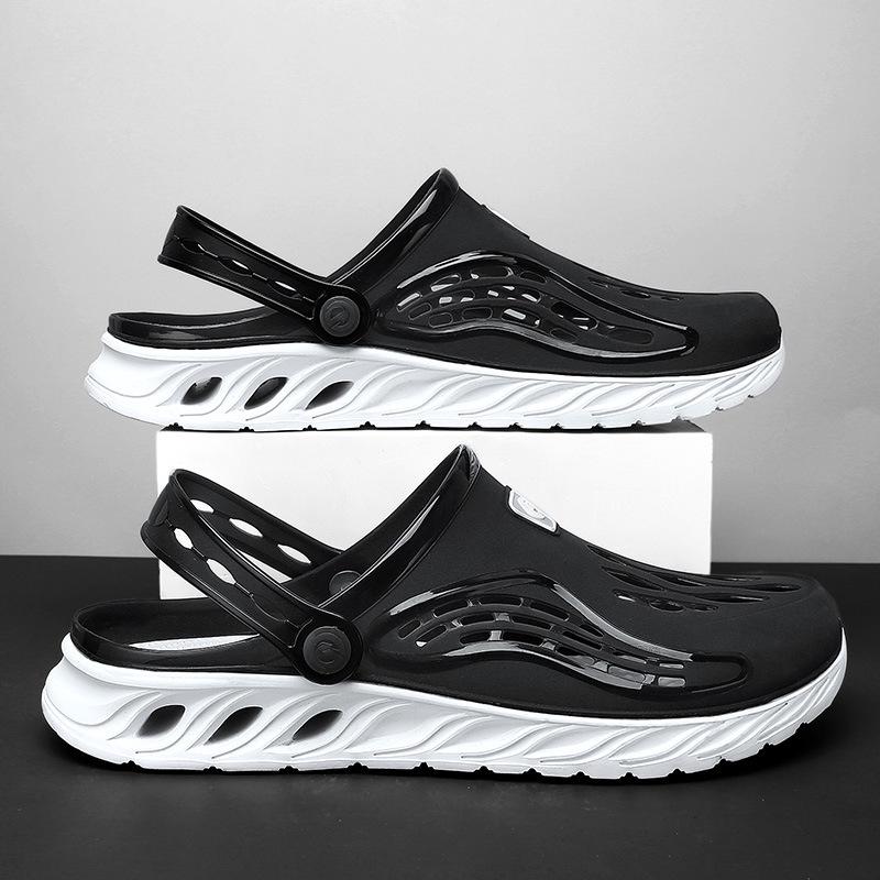 2025 Men's Plus Size Sport Clog: Closed Toe, Beach Sandals, Outdoor & Casual Wear