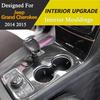 Center Console Dashboard Cover Trim Gear Shift Panel Decoration For Jeep Grand Cherokee 2014 2015 Interior Tuning Accessories