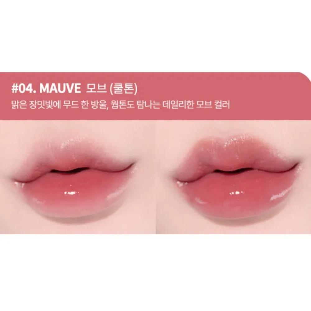 Heart Percent Dot-on Glow Tint Mauve + Caramel Beige