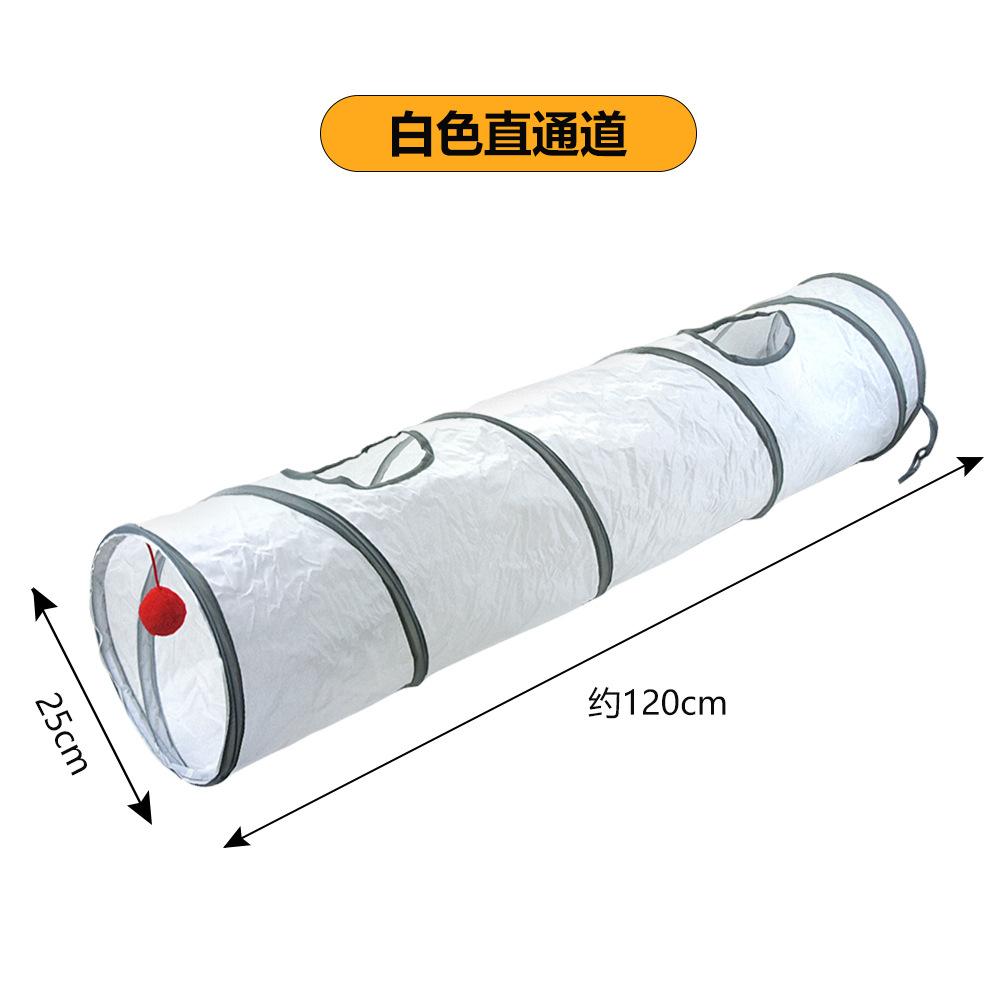 Cats Tunnel Foldable Pet Cat Toys Kitten Pet Training Interactive Fun Toy Tunnel Bored For Puppy Kitten Rabbit Play Tunnel Tube