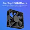 5V USB PC Case Exhaust Fan 8/12/14cm Hydraulic Bearing With Protective Net & Screws For Router TV Set‑top Box Cabinet Cooling
