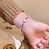 1Pcs Ethnic Trendy Hand Accessories Pulseras Chinese Style Woven Bracelets Red Rope Bell Lotus Flower Bracelets For Women