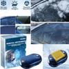 Car Window Glass Anti-ice Snow Remover Solar/USB Antifreeze Snow Removal Instrument Winter Deicing Device Car Defroster
