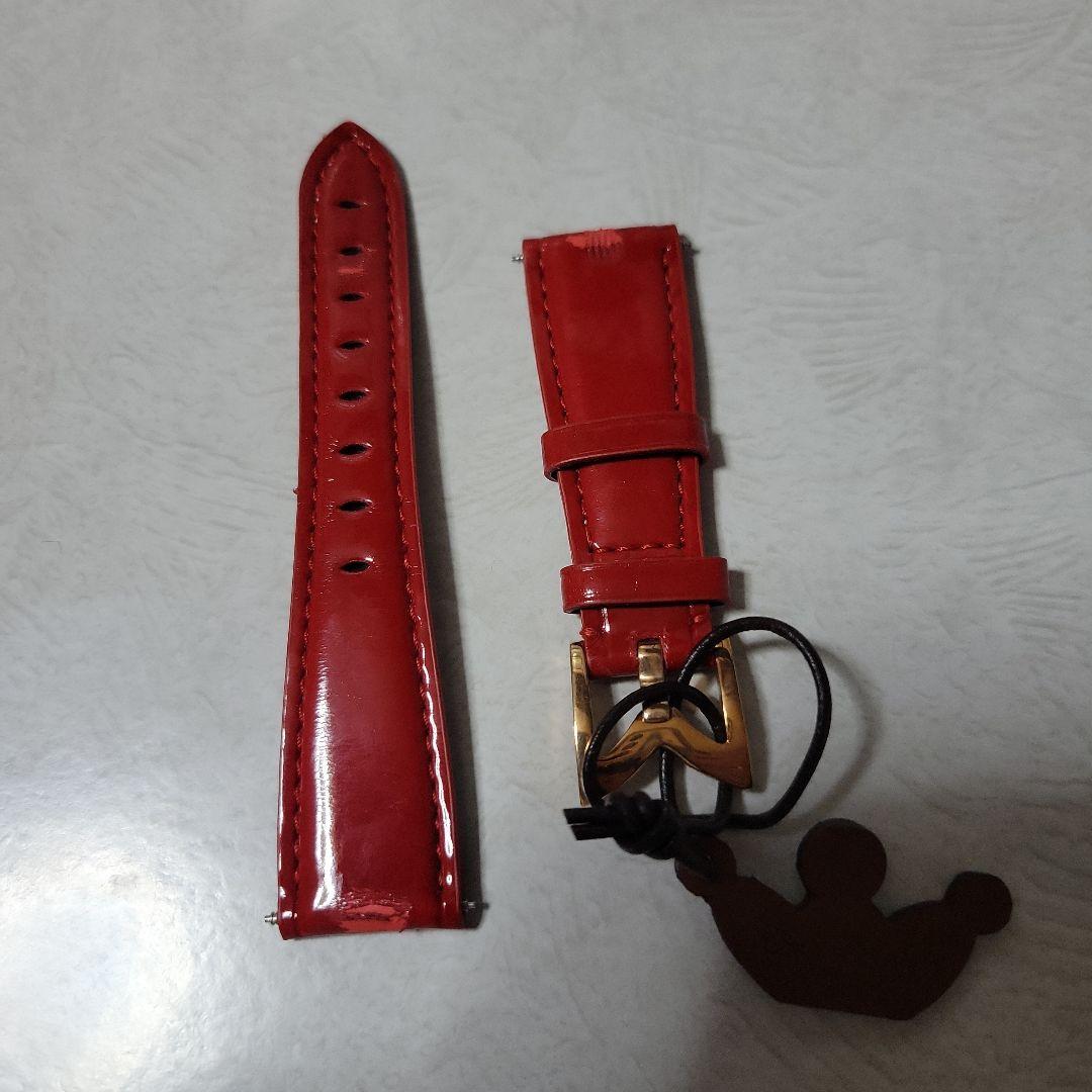 

[Б/У] Женский кожаный ремешок для часов Gaga Milano, красный