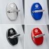 4Pcs Stainless Steel Car Door Lock Protective Cover For VW Volkswagen Golf 5 6 7 Tiguan Polo MK7 ID.3/4/6 xn4