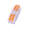 1/8PCS Mini Fast Wiring Cable Connectors Universal Compact Splitter Electrical Conductors Push-in Household Terminal Blocks