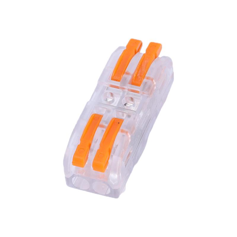 1/8PCS Mini Fast Wiring Cable Connectors Universal Compact Splitter Electrical Conductors Push-in Household Terminal Blocks