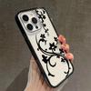 Simple Flower Phone Case For IPhone 17 Air 16 15 14 Plus 13 12 11 Pro Max Durable Cover Anti Fall Funda Protection Shell