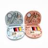 Basic Needle and Thread Set with Storage for Case Mini Sewing Kit Portable Sewing Supplies for Adult Home Travel Emergen