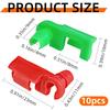 10Pcs Tailgate Latch,Tailgate Latch Rod Clip Left and Right Handle Rod Door Lock Clip Compatible with 1999-2007 Chevy Silverado GMC Sierra for