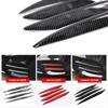 4Pcs Car-styling Carbon Texture Front Fog Light Grille Cover Trims For Mercedes Benz E-Class W213 S213 C238 A238 2018