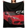 c8 torch red Throw Blanket Hairy wednesday Decorative Beds Thermals For Travel Blankets