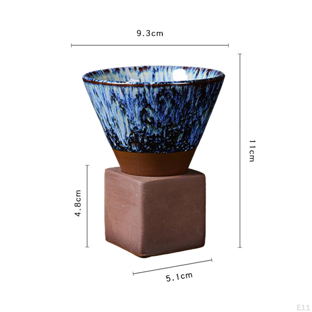 Pull Flower Porcelain Cup Coffee Drinkware Japanese Tea Cups Adult Men Women Ceremony Party