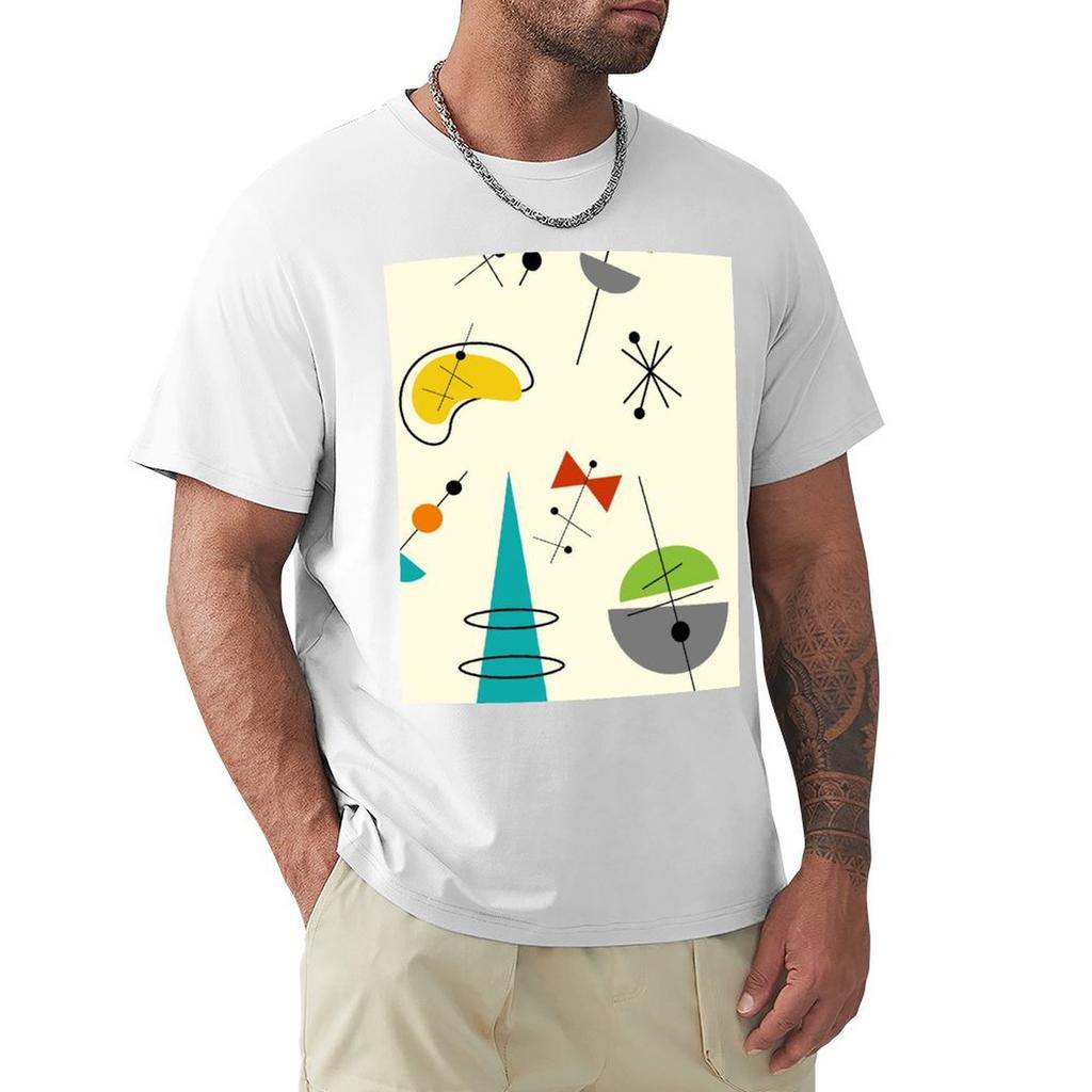 Modern Mid Century 21 Tshirt Stretch Fabric Comfort Tshirt