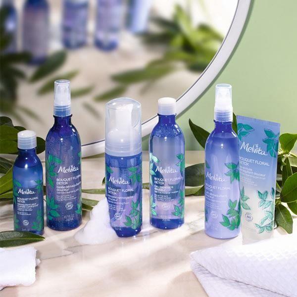 Gelée Démaquillante - Melvita - Bouquet Floral Détox - 200ml - Bio - Tous Types De Peau