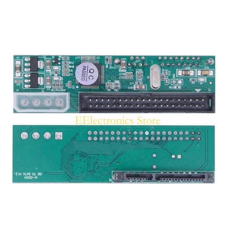 B03C SATA to 3.5inch IDE Adapters 3.5inch SATA Hard Drive to 40Pin 3.5inch Desktop Converters Card Hard Drive for PC