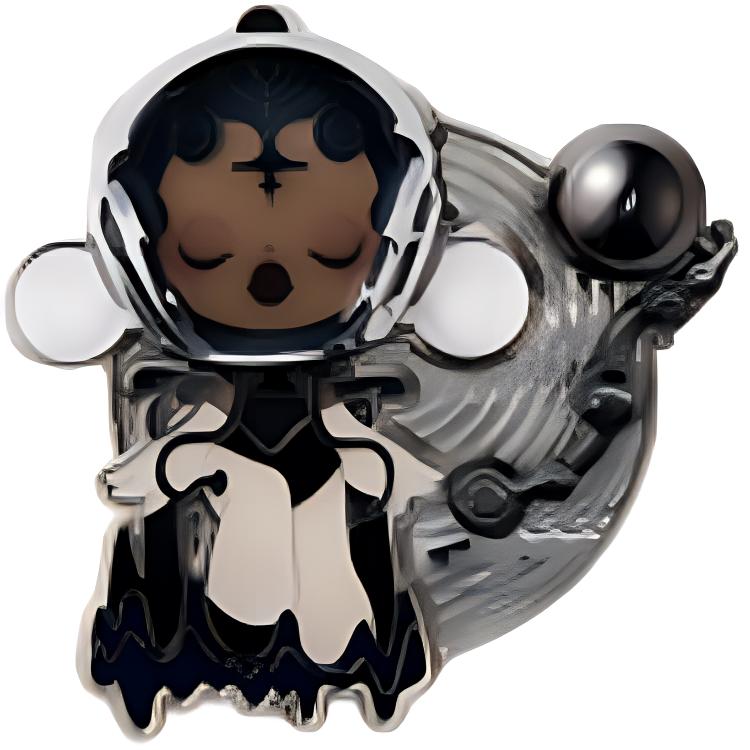 POP MART Skullpanda Sound Collection Kühlschrankmagnete Mystery Boxen, Einzelne Mystery Box