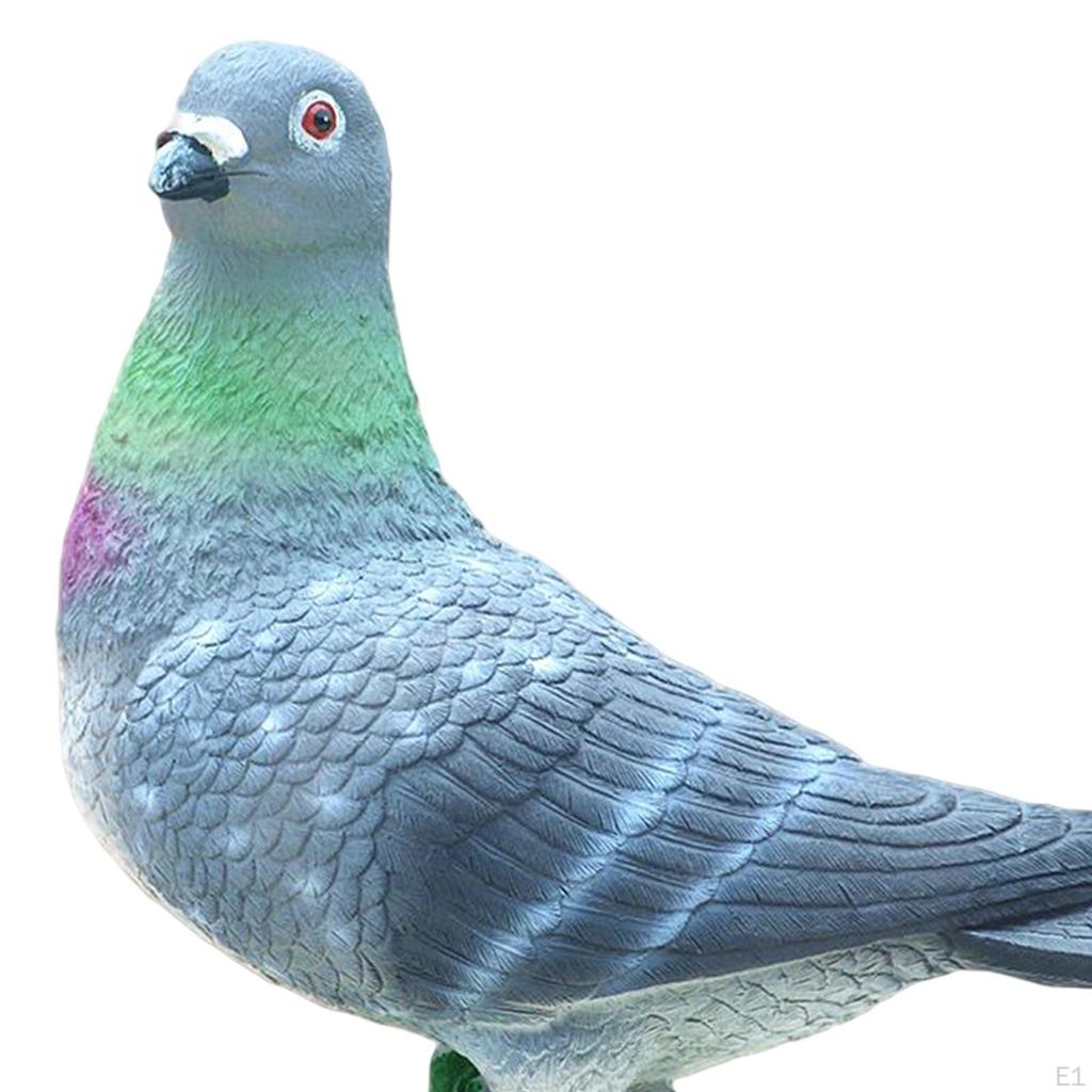 Resin Bird Garden Statues Simulation Animal Ornaments Imitation Model Miniatures