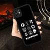 R-Radiohead Rock Band Phone Case For IPhone 15 14 13 12 11 Pro Max X XS MAX Plus Matte Soft Back Cover