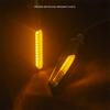 2pcs 12 LED Flowing Motorcycle Turn Signal Light Bendable Flashing Motorbike Indicator Blinker Moto Tail Signal Lamp For Harley
