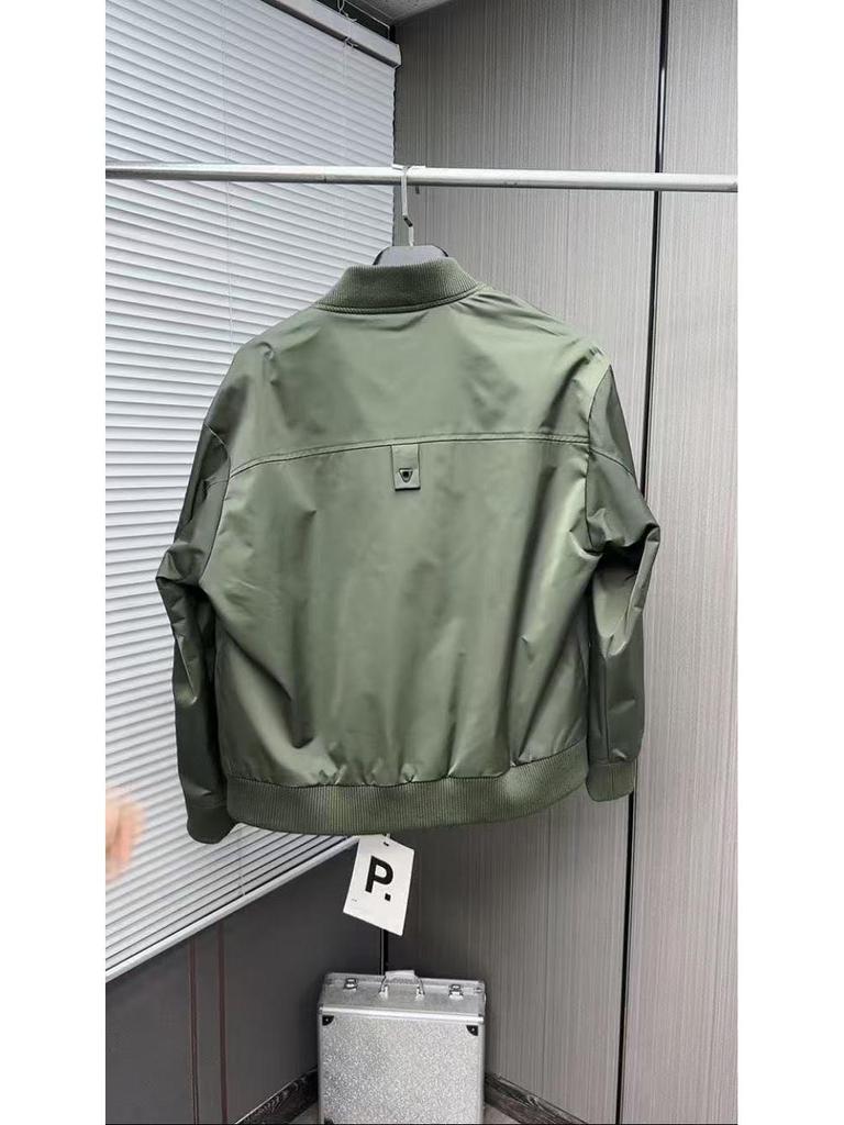 Men's Spring/Autumn 2025 Versatile High-End Outdoor Baseball Jacket