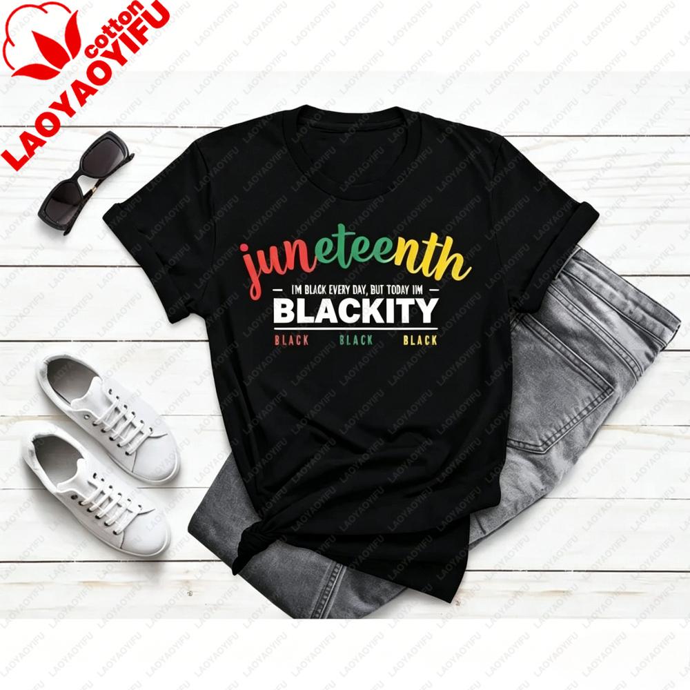 Juneteenth 1865 TShirt Black History Freedom Day Tee Black Lives Matter Shirt Independence Day Black Freedom Unisex Unisex Tops